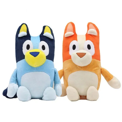 Popular Cartoon Dog Plush Toy Bluey Blue Dog Home Fill Animal Doll Children Birthday Gift Wholesale Cartoon Christmas Doll Toy