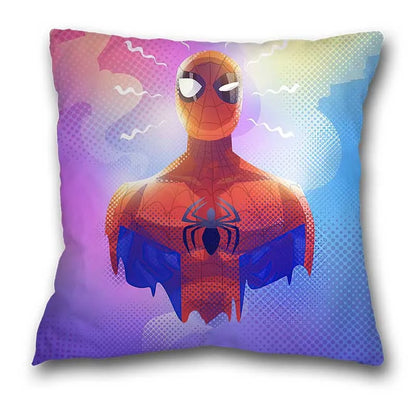 45x45cm Disney Anime Superhero Cushion Cover Caption America Iron man Print Home Decora Soft Pillowcase Fans Gift