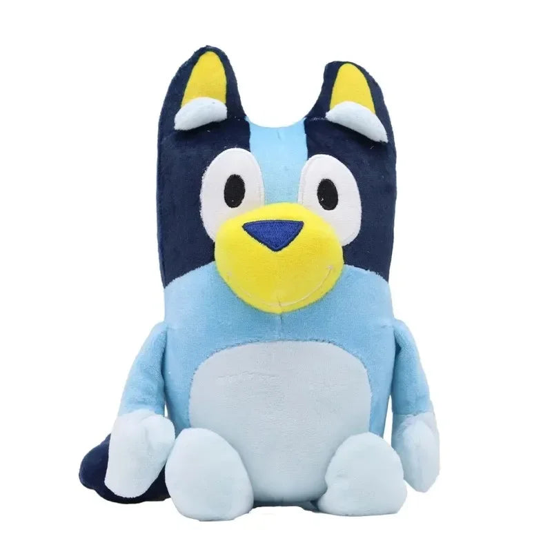 Popular Cartoon Dog Plush Toy Bluey Blue Dog Home Fill Animal Doll Children Birthday Gift Wholesale Cartoon Christmas Doll Toy