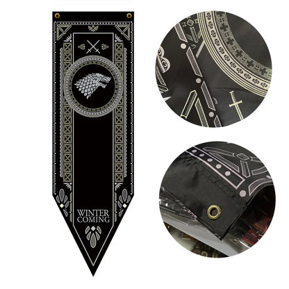 Game of Thrones Home Decor Flags And Banner  A Song of Ice and Fire Party Bar Room Indoor Outdoor Club Decoration Toys