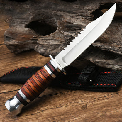 Carry Stainless Steel Straight Knife Outdoors